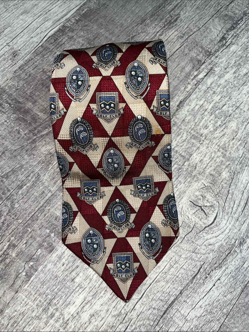 Club Classics Vintage golf-themed Tie